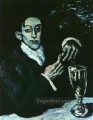 Retrato de Ángel F de Soto 1903 Pablo Picasso